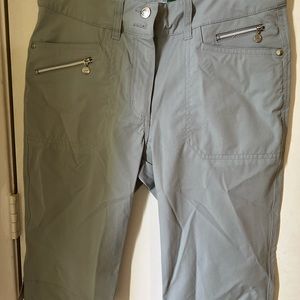 XDS DAILY SPORTS  Gray Bermuda Golf Shorts, Capri's Size 8 NWOT